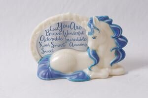 DecoPac Enchanting Unicorn Cake Decoration Mini Figurine ~ 260602-WH 472